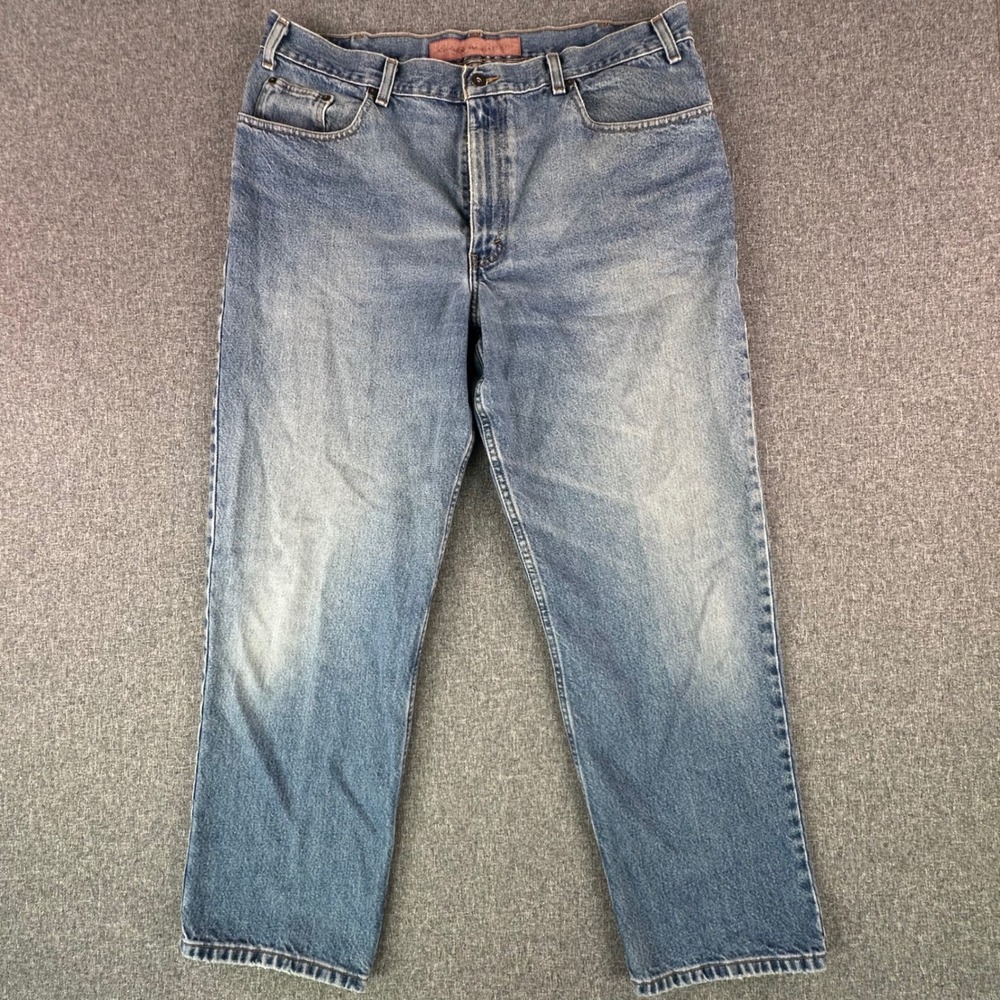 Eddie Bauer Jeans Mens 40x30 Classic Fit Blue Medium Wash Denim Vintage